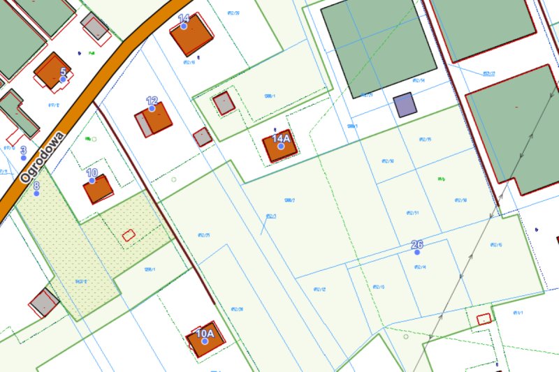 Czchów Działka 14 ar pod budowę domu - 02 Czchów Działka 14 ar pod budowę domu - 02