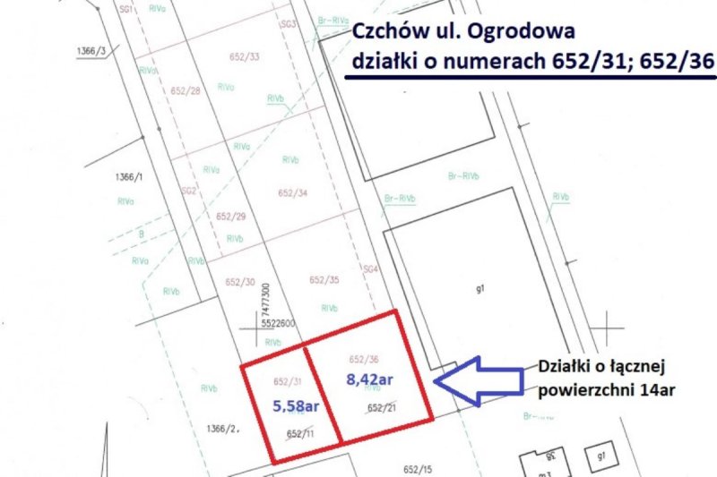 Czchów 14 ar Działka pod budowę domu - 01 Czchów 14 ar Działka pod budowę domu - 01