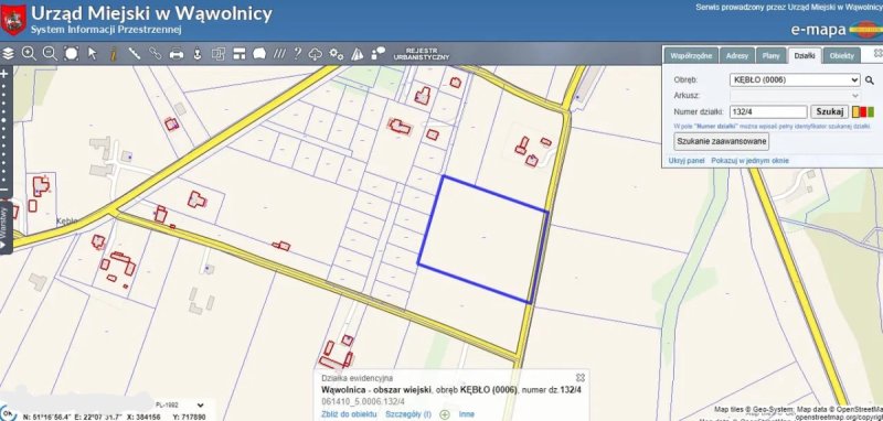 Sprzedam działki budowlane Kębło od 25ar do 1,5ha - 01