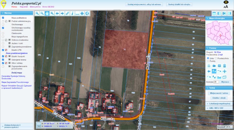 Działka bud inwest. o pow.1,2 ha m2,Piotrków Tryb. - 07